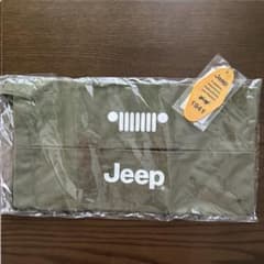 Jeep オリジナル ティッシュカバー カーキのサムネイル