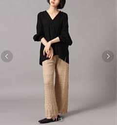 ローリーズファーム  透かし編み　ニットパンツのサムネイル