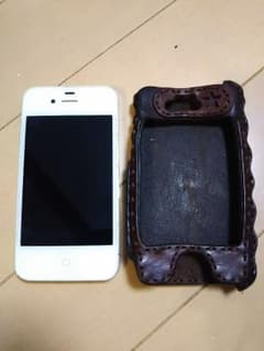 iPhone4ソフトバンク16GB+STUSSY×ojaga designケースのサムネイル