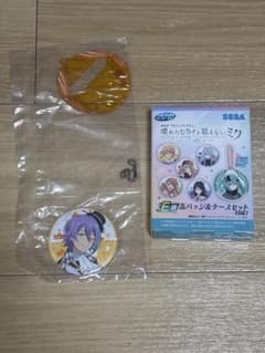 セガラッキーくじ プロセカ 劇場版E賞 缶バッジ&ケースセット 神代類のサムネイル