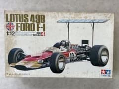 TAMIYA 1/12 ロータス 49B フォード F-1 プラモデルのサムネイル
