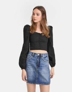 Stradivarius クロップドシャツのサムネイル