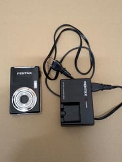 PENTAX Optio V10 本体 充電器付き 電源確認 - メルカリ
