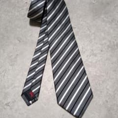 【BURBERRY BLACK LABEL】【送込】 ストライプネクタイ BURBERRY BLACK LABEL ストライプ ネクタイ グレー - メルカリ
