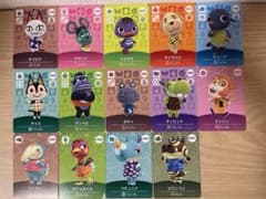 どうぶつの森シリーズ amiibo 14体　まとめ売り amiiboカード どうぶつの森 14枚 - メルカリ