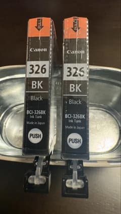 Canon BCI-326BK インクタンク 2本セットのサムネイル