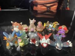ポケモンキッズ クリアカラー 指人形 11体 まとめ売り ミュウツーのサムネイル