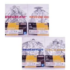 ONEPIECE 복권 난공 불락 노 회도 클리어 파일 & 스티커 & 마스크 케이스