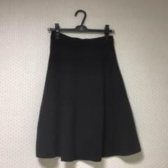 ニットスカート 黒のサムネイル