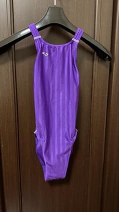 MIZUNO ミズノ 競泳水着 練習用 130 パープル FINA承認のサムネイル