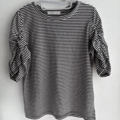 カプリシューレマージュ　半袖ボーダーTシャツのサムネイル