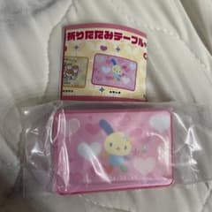 산리오 캐릭터즈 minimini 접이식 테이블 우사하나
