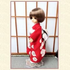 HM　幼SDサイズ振袖セット　赤ｘ梅 HM 幼SDサイズ振袖セット 赤x梅 - メルカリ
