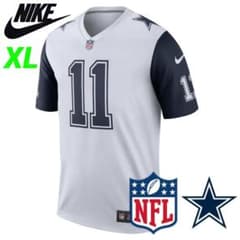 希少⭐️Nike DRI-FIT【M】ダラス・カウボーイズ プルオーバー NFL ホワイト／XL】ナイキ NFL ダラス・カウボーイズ パフォーマンストップ