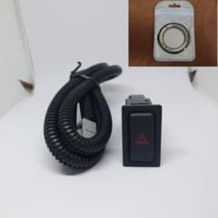 再再販 GDJ76W ランドクルーザー70 ハザードスイッチ 増設キット ④ 再再販 GDJ76W ランドクルーザー70 ハザードスイッチ 増設キット 黒