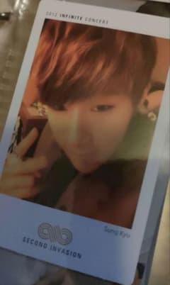 INFINITE ソンギュ Won’t Forget You チェキ 6枚 INFINITE SECOND INVASION トレカ ソンギュ チェキ A - メルカリ