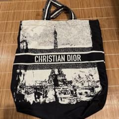 ぼ*ん様 Christian Dior ノベルティトートバッグ エッフェル塔 自 ぼ*ん様 Christian Dior ノベルティトートバッグ エッフェル塔 自