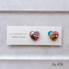 ハンドメイド ピアス イヤリング 436 - メルカリ
