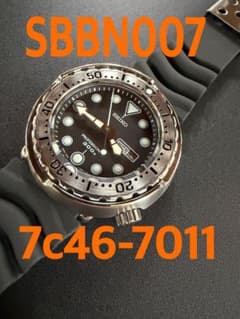 箱付 SEIKO ダイバー 7c46-7011 SBBN007 ツナ缶 7C46 - メルカリ