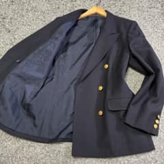 【美品】ブルックスブラザーズ 紺ブレ レディース 金ボタン ダブル 11AR 美品】ブルックスブラザーズ 紺ブレ レディース 金ボタン ダブル 11AR