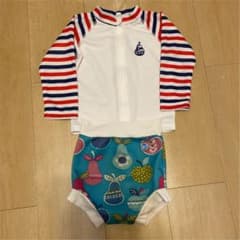 オムツいらず　水着 ラッシュガードのサムネイル