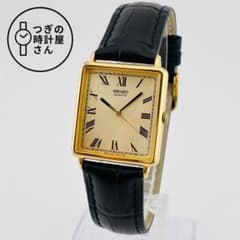 希少/電池交換済】SEIKO 腕時計 稼働 80s ゴールド スクエア - メルカリ