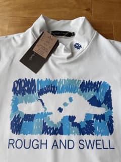 rough & swell 長袖シャツ ホワイト Sサイズ ROUGH AND SWELL モックネックシャツ ホワイト S - メルカリ