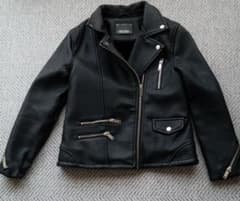 ZARA GIRLSライダースジャケットのサムネイル