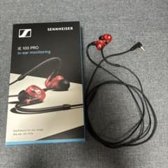 ゼンハイザー　有線イヤホン IE 100 Pro 本体 おまけ、延長ケーブル ゼンハイザー 有線イヤホン IE 100 Pro 本体 おまけ、延長ケーブル