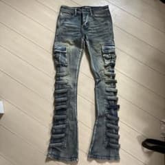 VARABASASフレアデニムパンツのサムネイル