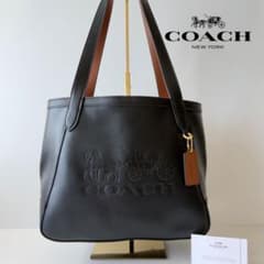 極美品】COACH コーチ トートバッグ C4062 ホースアンドキャリッジ