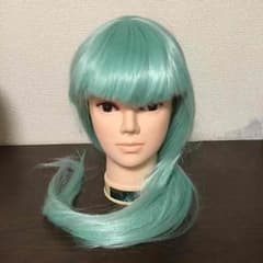 ロングウィッグ ミントグリーンのサムネイル