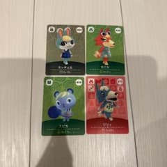 Hana様 あつまれ どうぶつの森 amiiboカード 4枚セットのサムネイル