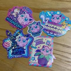 【韓国限定】ポケモン 30周年 POPPOP MIDNIGHTステッカーセット②のサムネイル