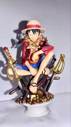 ※素人保管注意　箱無し　ワンピース フィギュア モンキー・D・ルフィのサムネイル