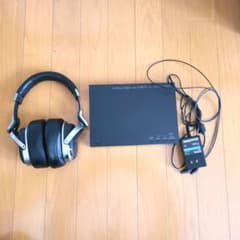 ソニー ワイヤレスヘッドセット ブラック DP-HW700 動作確認済 - メルカリ