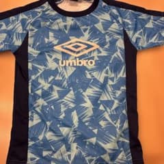 Umbro アンブロ 半袖 プラクティスシャツ ブルー　150のサムネイル