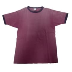 70s-80s USA製 ヴィンテージ リンガーTシャツ サンフェードのサムネイル
