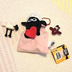 Shaun the Sheep 양의 숀 3점 봉제인형 키홀더