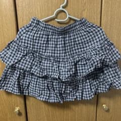 チェック柄 ミニスカート Mのサムネイル