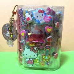 サンリオメイン シール帳 完成品 ピンク クロミ薔薇チャームのサムネイル