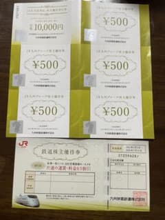 JR九州 株主優待券のサムネイル