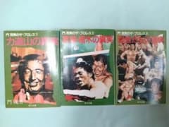 【門茂男のザ・プロレス 全3巻】 馬場・猪木の真実ほか／角川文庫のサムネイル