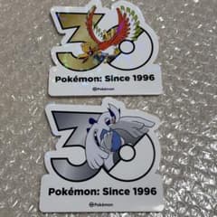 韓国 ポケモン 30周年 ランダムステッカー ルギア　ホウオウ 韓国 ポケモン 30周年 ランダムステッカー ルギア ホウオウ - メルカリ