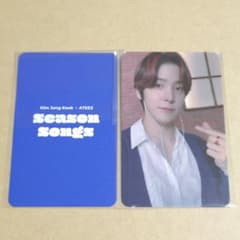 ATEEZ Season Songs hello82 トレカ ユノ 特典 第2弾 - メルカリ