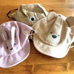 帽子 3つセットのサムネイル