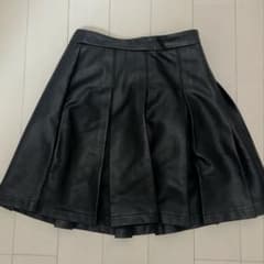 COLZA レザーブラックスカートのサムネイル