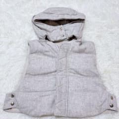 極美品☆クールカレアン LUIS MARI フード付き2WAYダウンベスト38 