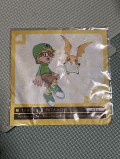 デジモンアドベンチャー タケル・パタモン メガネ拭き　眼鏡市場コラボ デジモンアドベンチャー タケル・パタモン メガネ拭き 眼鏡市場コラボ