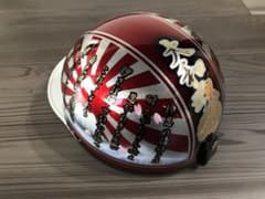 日章 コルク半 ヘルメット キャストホイール 三段シート ロケット 
